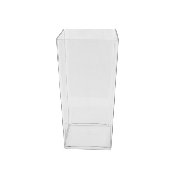 Clear Acrylic Sqr Vase (Dia14.5 x H30cm)