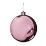 Pink Shiny Shatterproof Bauble (x1) (25cm)