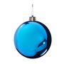 Blue Shiny Shatterproof Bauble (x1) (25cm)