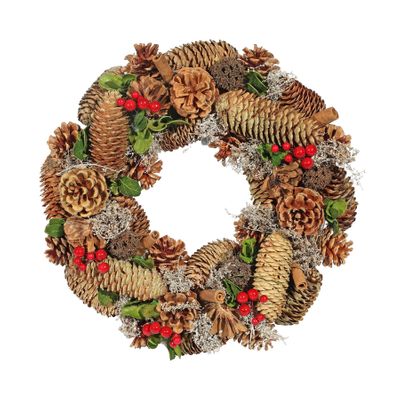 Cinnamon Berry Wreath - 36cm