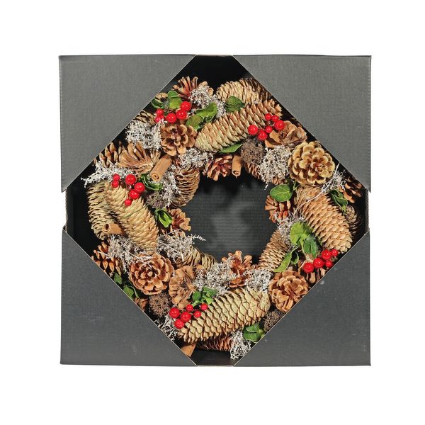 Cinnamon Berry Wreath - 36cm