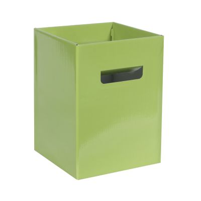 Sage Green Flower Box - (18 x 18 x24.5cm) (x10)