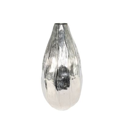 Eros Pod Vase - Silver -Medium H42 x Dia19.5cm