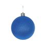 Blue Glitter Shatterproof Bauble (x1) (15cm)