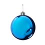 Blue Shiny Shatterproof Bauble (x1) (20cm)