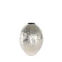 Eros  Seed Vase - Silver - Medium H22.5 x Dia18cm