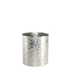 Apollo Cylinder - Silver - Small H17 x Dia 15.5cm