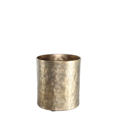 Apollo Cylinder - Antique Gold - Small H17 x Dia 15.5cm