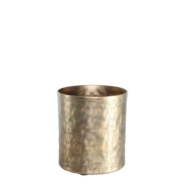 Apollo Cylinder - Antique Gold - Small H17 x Dia 15.5cm