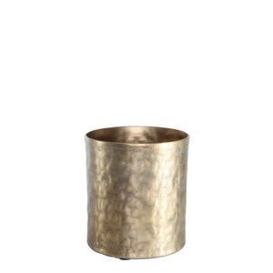 Apollo Cylinder - Antique Gold - Small H17 x Dia 15.5cm