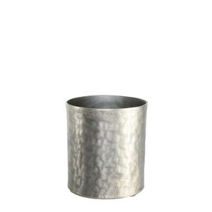 Apollo Cylinder - Antique Silver - Small H17 x Dia 15.5cm