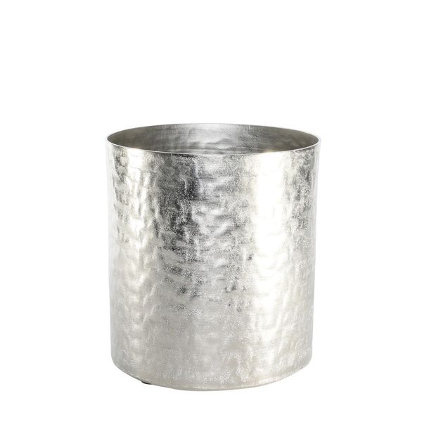 Apollo Cylinder - Silver - Medium H22 x Dia21cm