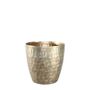Apollo Tapered Planter - Antique Gold - Medium - H16.5 x Dia15cm