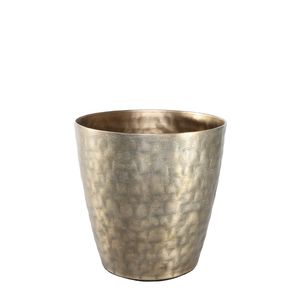 Apollo Tapered Planter - Antique Gold - Large - H19 x Dia19.5cm