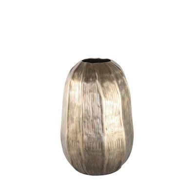 Eros Egg Vase - Antique Gold -Small H27 x Dia19cm