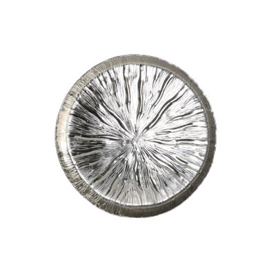 Eros Lily Plate- Silver - Small Dia 34cm