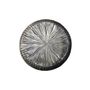 Eros Lily Plate -  Antique Silver - Small Dia 34cm