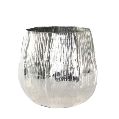 Eros Planter - Silver - Large - H15 x Dia16cm