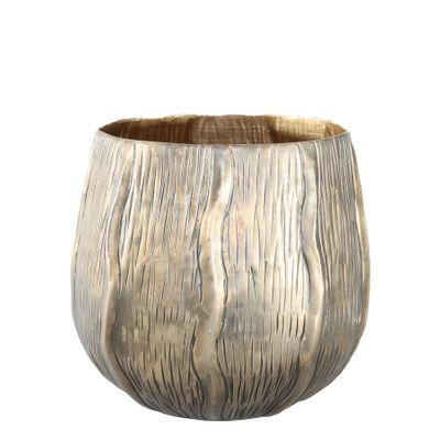Eros Planter - Antique Gold - Large H15 x Dia16cm
