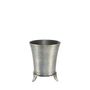 Poseidon Footed Planter -  Antique Silver - Medium - H25 x Dia20cm