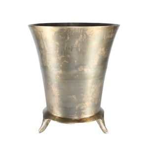 Poseidon Footed Planter - Antique Gold - XLarge - H42 x Dia34.5cm