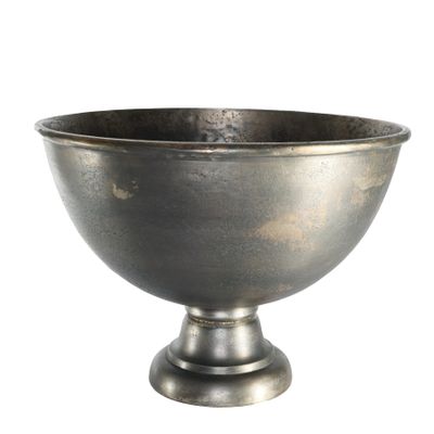Poseidon Champagne Bowl -Antique Silver - H35 x Dia 46cm