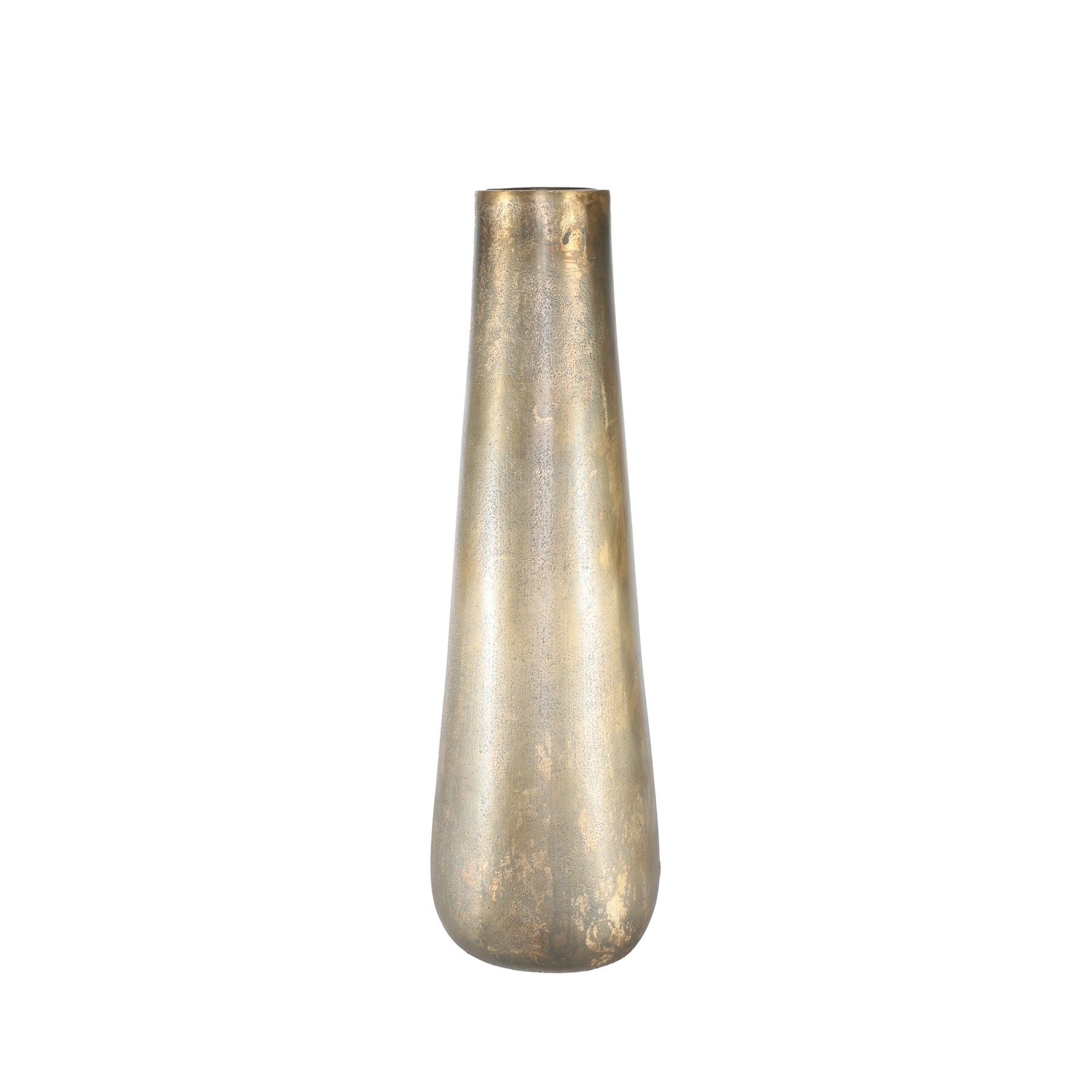 Poseidon Tapered Vase - Antique Gold- Small -H49cm x Dia15.5cm