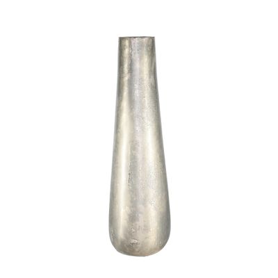 Poseidon Tapered Vase - Antique Silver - Small -H49cm x Dia15.5cm