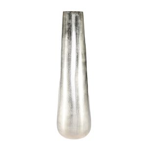 Poseidon Tapered Vase - Silver - Large - H58 x Dia17cm