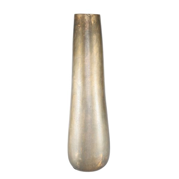 Poseidon Tapered Vase - Antique Gold - Large - H58 x Dia17cm