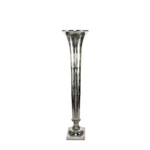 Poseidon Trumpet Vase - Silver - Small - H117 x Dia29cm