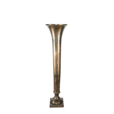 Poseidon Trumpet Vase - Antique Gold - Small - H117 x Dia29cm