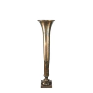 Poseidon Trumpet Vase - Antique Gold - Small - H117 x Dia29cm