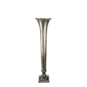 Poseidon Trumpet Vase - Antique Silver - Small - H117 x Dia29cm