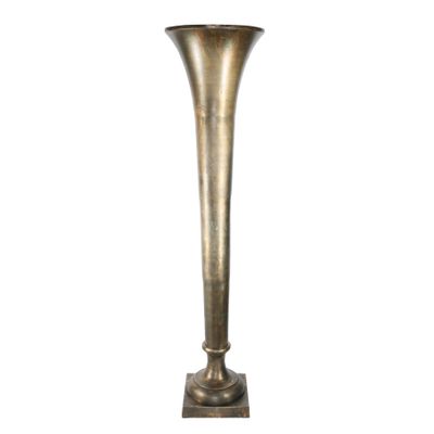 Poseidon Trumpet Vase - Antique Gold - Large - H140 x Dia34cm