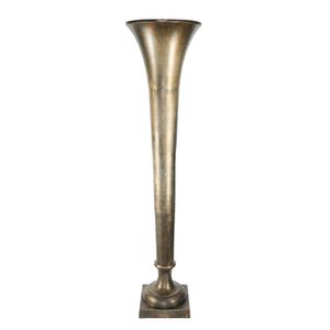 Poseidon Trumpet Vase - Antique Gold - Large - H140 x Dia34cm