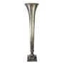 Poseidon Trumpet Vase - Antique Silver - Large - H140 x Dia34 cm