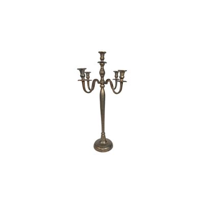 Creation Vogue Candelabra - Antique Gold - H80cm