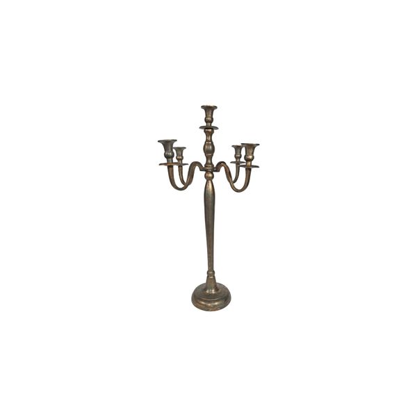 Creation Vogue Candelabra - Antique Gold - H80cm