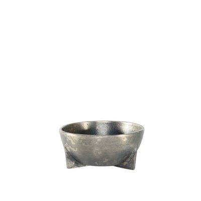 Poseidon Bowl - Antique Silver - Small - H6.5 x Dia14cm