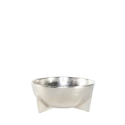 Poseidon Bowl - Silver - Medium - H7.5 x Dia17cm