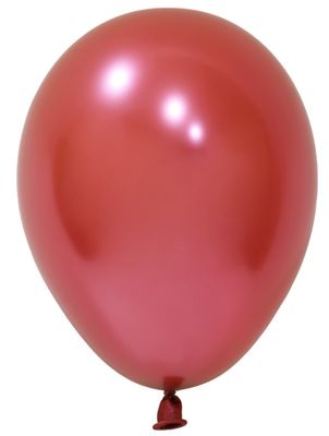 Balonevi Red Chrome Latex Balloon - 5 inch  - 100pc