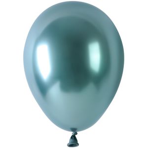 Balonevi Green Chrome Latex Balloon  - 5 inch  - 100pc