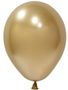 Balonevi Gold Chrome Latex Balloon  - 5 inch  - 100pc