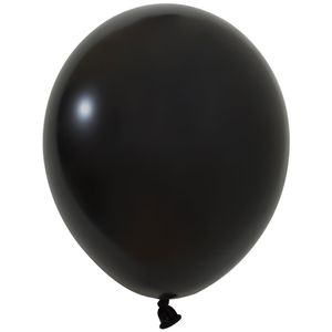 Balonevi Black Latex Balloon - 10 inch - 100pc