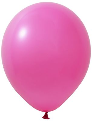 Balonevi Fuschia Latex Balloon - 10 inch - 100pc