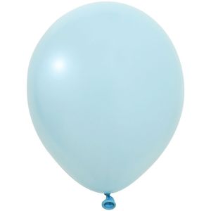 Balonevi Macaron Blue Latex Balloon - 10 inch - 100pc