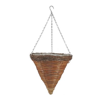 14" Round Cone Buckden Hanging Basket