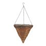 14" Round Cone Buckden Hanging Basket