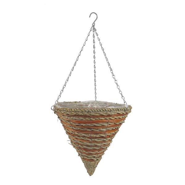 14" Round Cone Kettlewell Hanging Basket